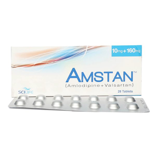 Amstan 10mg+160mg Tablets