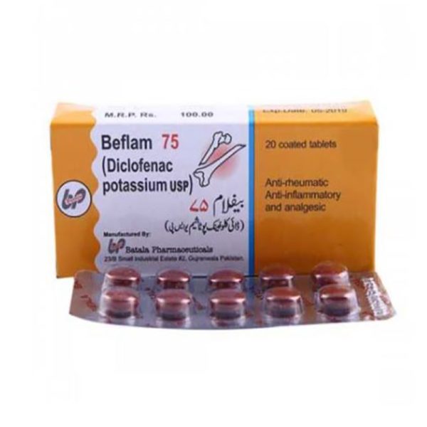 Beflam 75mg Tablet